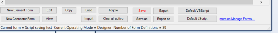 eaForms Buttons